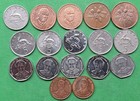 Lot 17 Different Old Jamaica Coins 1969-2012 Vintage World Foreign  