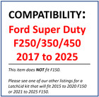 Latchlid Tail Light Theft Deterrent 2017-2025 Ford Super Duty Pickup