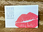 Victoria s Secret Very Sexy Holiday Sexy Lips Christmas 10 Holiday Cards Kiss