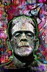Frankenstein 8x10in Poster  Frankensteins Monster Print Free Shipping Us