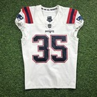 2022 Nike Nfl Game Used Worn Jersey New England Patriots Brad Hawkins Team Coa