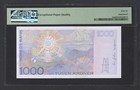 Norway 1000 Kroner 2001 P52a Uncirculated Grade 66