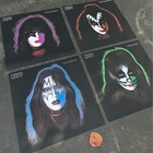 Kiss 1978 Solo Album Poster Set Of 4     Paul  Gene  Ace  Peter     Rock Wall Art