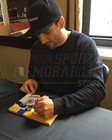 Patrice Bergeron Boston Bruins Signed Autographed Fight Vs Penguins Malkin 8x10