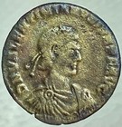 Genuine Ancient Roman Coin 378-383 Ad Valentinianus Ii Kneeling Female Valentine