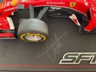 1 18 Bbr Ferrari F1 Car Signed By Vettel And Raikkonen Limited Edition With Coa