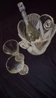 Vintage Beautifully Cut Lead Crystal Ice Bucket For Champagne Or Wine