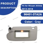 Left Driver Side Sun Visor W  Light For 2013-2018 Nissan Altima 96401-3ta2a
