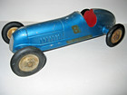 B b  Korn Pusher Tether Car In Blue