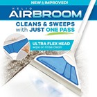 Helio Air Broom 3 Piece Kit All Surface Sweeper And Squeegee For Wet White 