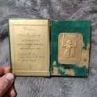 Vintage Bausch   Lomb Honorary Science Award Bronze Coin Art Deco Medal 