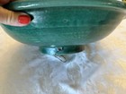 14  Old Antique Chinese Green Glaze -  Pottery Bowl Footed