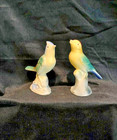 Lot Of 2 Vintage Ceramic Royal Copley Birds   Songbird Figurines