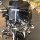 Fits For 1994-2024 Harley Touring Road King Classic Smoked Windshield W  Bracket