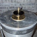 Vtg Mid Century Modern Atomic Kromex Spun Aluminum 12  Tall Ice Bucket