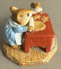 Wee Forest Folk  mom   Ginger Baker  Mouse - Vintage With Box