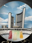 Collectible Souvenir Plate Ft The Toronto City Hall