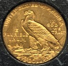 1910  2 5 Indian Head Gold Quarter Eagle Coin