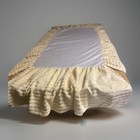 Crib Size Shabby Chic Nwt Chenille Crib Bed Skirt Pale Yellow Boys  Girls