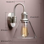 1-light Brass Modern Vintage Indoor Wall Sconce  Vanity Single Luxury Hardwir   
