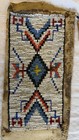 Antique Native Indian Beaded Leather Bag Sheath Pouch Lakota Sioux   