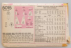 Vtg 70s Simplicity Sew Pattern 5015 Misses Dress W empire Waist 3 Styles 12 Cut