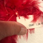 Feather Boa Red 6 Ft Chandelle Ltwt Red