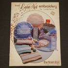 Basic Lace Net Embroidery Booklet By Linda Dennis 1984 Country Farm Cottagecore