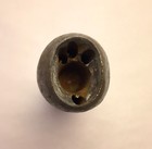 Vintage 1  Long 3 4  Wide Oval Punch Steel Hand Craft Stamp Tool 6-3 4  Tall 