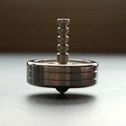 2in1 Metal Spinning Top Spinner Creative Brass Ceramic Bead Super  Precision Toy