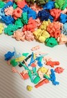 Vintage Sd Gundam Gashapon Gun Keshis Lot Of 128 Figures   Parts