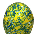 Pac-man Yellow Ghost Plush 4 5  Namco Arcade Collectible Toy Graffiti New Nwt