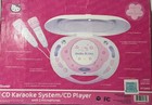 Hello Kitty Portable Cd Karaoke System And Cd Player Kt2003  Collectible