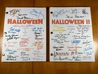 Halloween   Halloween 2 Scripts Signed- Autograph Reprints- Michael Myers