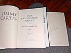 Original President Jimmy Carter Rosalind Signed Books Lot  4  -- All Signed Hdcj