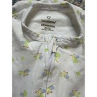 Swaddleme Pod Swaddle Boys Newborn White Blue Green Bug Print Sleep Sack Euc