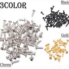 100pcs Guitar Pickguard Screws For Strat tele Electric Guitar Bass Us