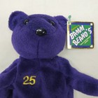 Mark Mcgwire 1998 Salvino s Bamm Beano s  25 Purple Plush Beanie Bear 8in