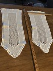 Antique Lot Of 8 Hand Crochet Dresser Doilies 