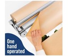 Paper Roll Dispenser And Cutter - Heavy Duty Kraft