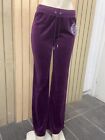 Juicy Couture New Small Track Pants Only Y2k Purple  Burgundy