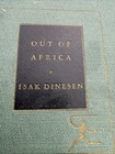 Out Of Africa By Isak Dinesen 1952 Travel Memoir Kenya  british East Africa  