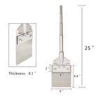 6     25  Heavy Duty Max Floor Scraper 6    Wide Tile Removal Bit And Blade Sds