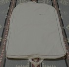 Loro Piana Canvas Garment Bag W handles Ivory Made In Italy 38  X 24  X 3 T33