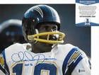 Charlie Joiner San Diego Chargers Signed 8x10 Photo Autographed Bas Coa 658