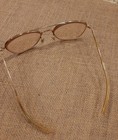 Vintage Command Usa 23k Gold Pilot Aviator Eyeglasses Unisex