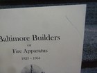 Baltimore Builders Of Fire Apparatus 1823-1964 Fire Museum Of Md Book