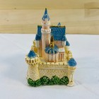 Vintage Disney Disneyland Sleeping Beauty Castle Ceramic Salt   Pepper Shakers
