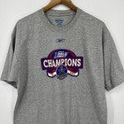 Sacramento Monarchs Wnba Finals 2005 T-shirt Adult Size L Gray Reebok Basketball