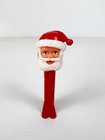 Vintage Pez Dispenser Santa Claus Feet Made In Slovenia Eyes Open Red Stem